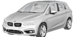 BMW F45 C2152 Fault Code